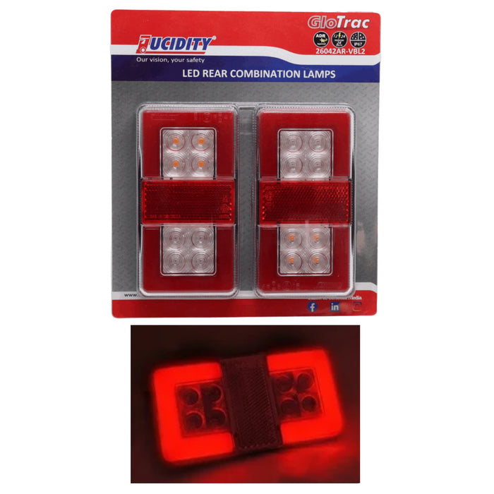 REAR COMBO GLOTRAC STOP/TAIL/IND PAIR