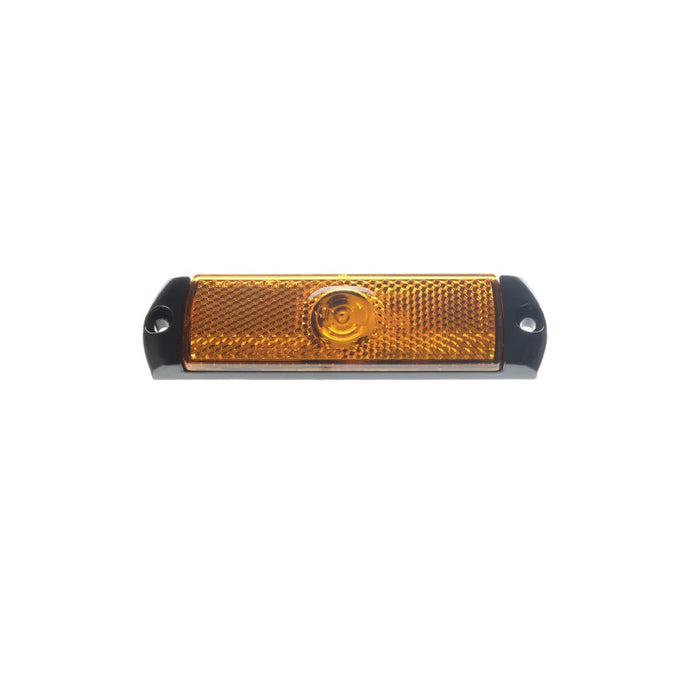 LUCIDITY MARKER LAMP W REFLECTOR AMBER