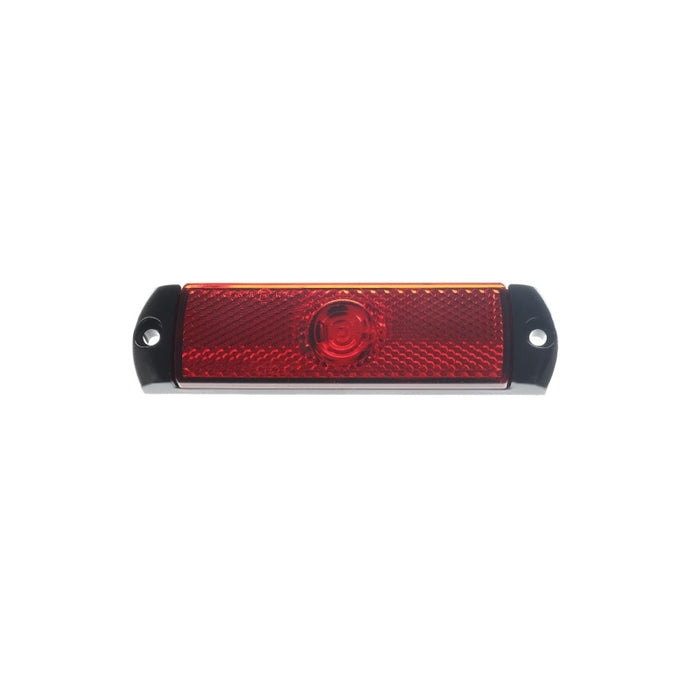 LUCIDITY MARKER LAMP W REFLECTOR RED