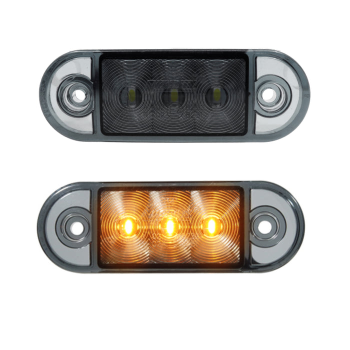 LED MARKER SMOKEY CLEAR/AMBER