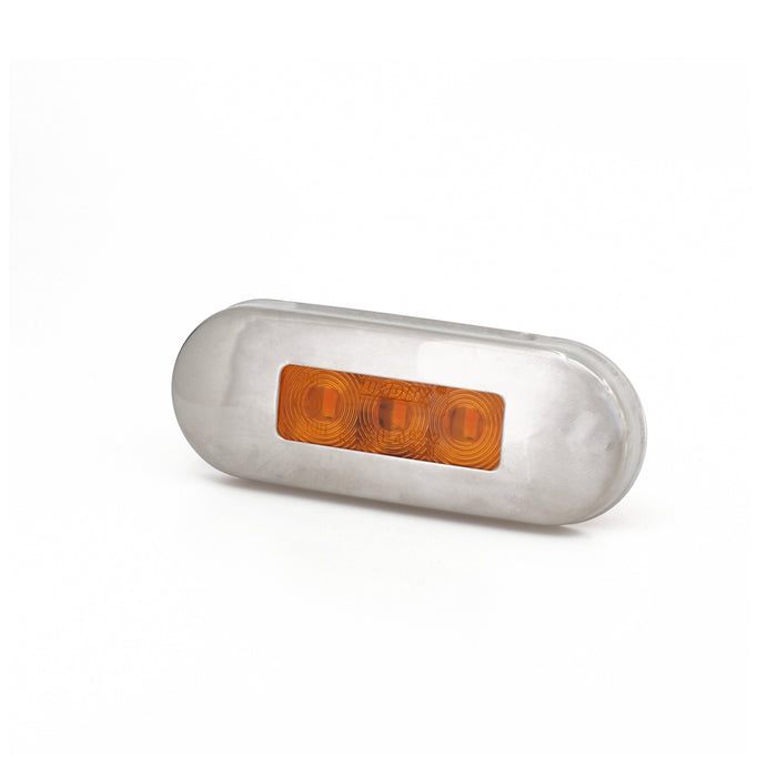LUCIDITY MARKER AMBER/AMBER STAINLESS