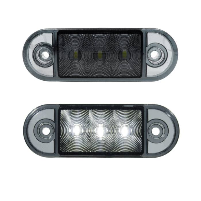 LED MARKER SMOKEY CLEAR/WHITE