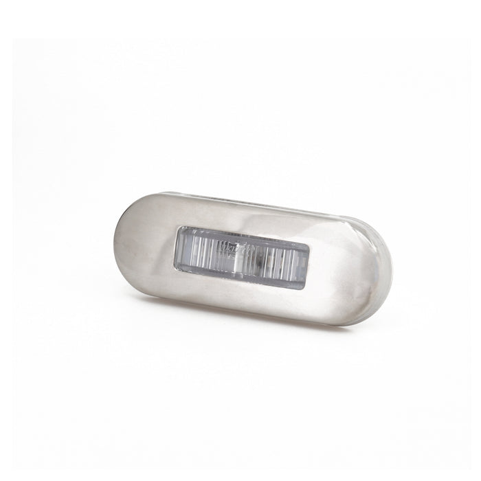 LUCIDITY MARKER AMBER/RED STAINLESS