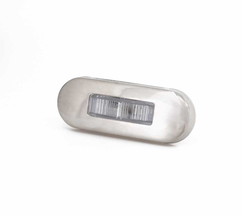 LUCIDITY MARKER AMBER/RED STAINLESS BULK