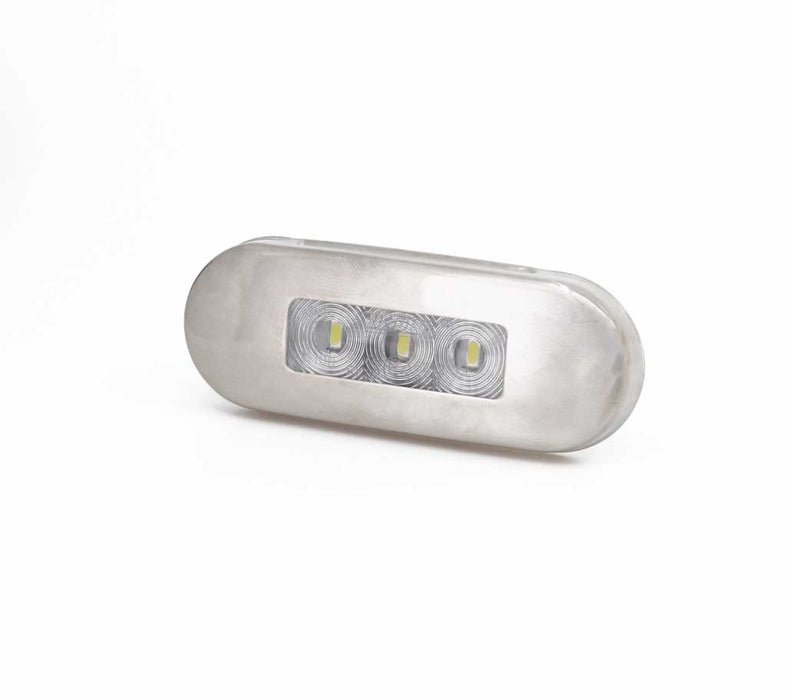 LUCIDITY MARKER WHITE STAINLESS BULK