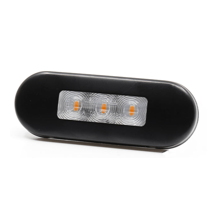 LUCIDITY MARKER CLEAR/RED BLACK STAINLES