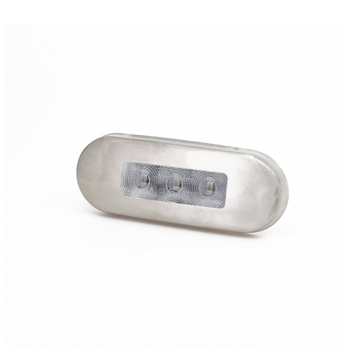 LUCIDITY MARKER CLEAR/RED STAINLESS