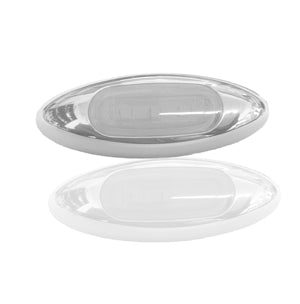 LUCIDITY LED WHITE FRONT MARKER 12/24V