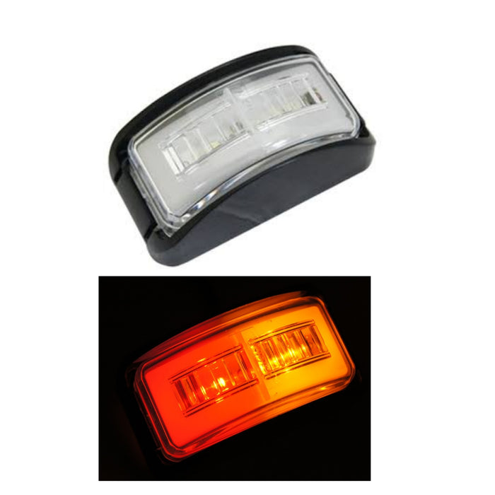 LUCIDITY GLO TRAC MARKER LAMP AMBER/RED