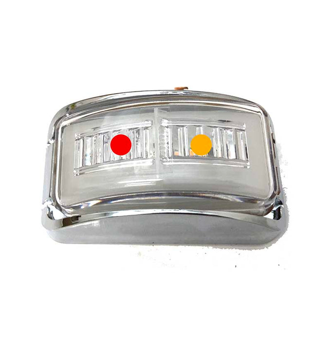 LUCIDITY GLO TRAC MARKER LAMP AMBER/RED