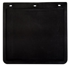 MUDFLAP BLACK 11IN DROP X 12IN WIDE