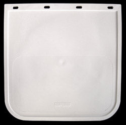 MUDFLAP WHITE 18IN DROP X 18IN WIDE