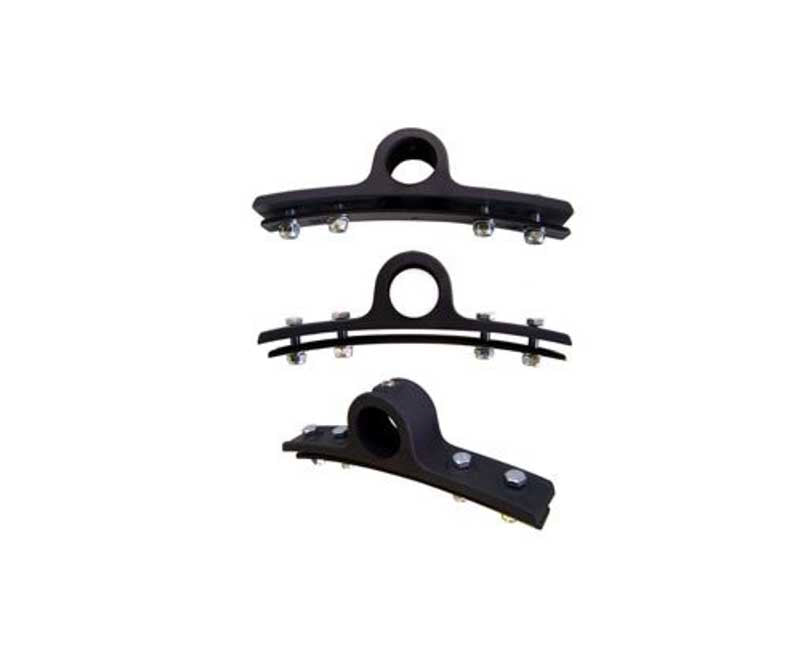 BLACK MOULDED BRACKET FOR MUDGUARD
