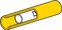 BUTT JOINER TERMINAL PACK YELLOW 5-6MM