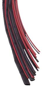 HEATSHRINK BLACK 4.8MM X 1.2M