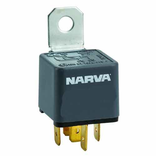 RELAY 40/30A CHANGEOVER WITH RESISTOR12V