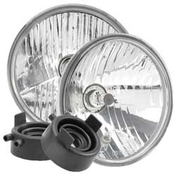 H4 7IN POLYCARB LAMP SINGLE (178MM)