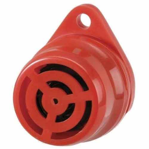 WARNING BUZZER RED DUAL VOLTAGE