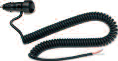 CIGARETTE LIGHTER PLUG AND SPIRAL LEAD