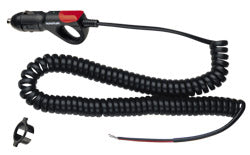 CIGARETTE LIGHTER PLUG AND SPIRAL LEAD