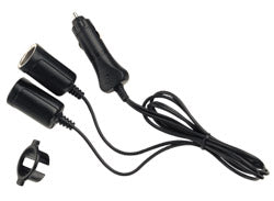 CIGARETTE LIGHTER PLUG WITH TWIN SOCKETS