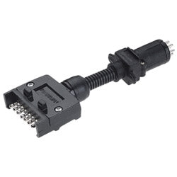 7 PIN FLAT SOCKET TO 7 PIN SMALL PLUG
