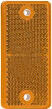 REFLECTOR 90 X 40MM AMBER
