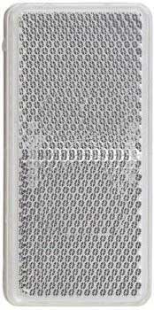 REFLECTOR ADHESIVE 105 X 55MM CLEAR