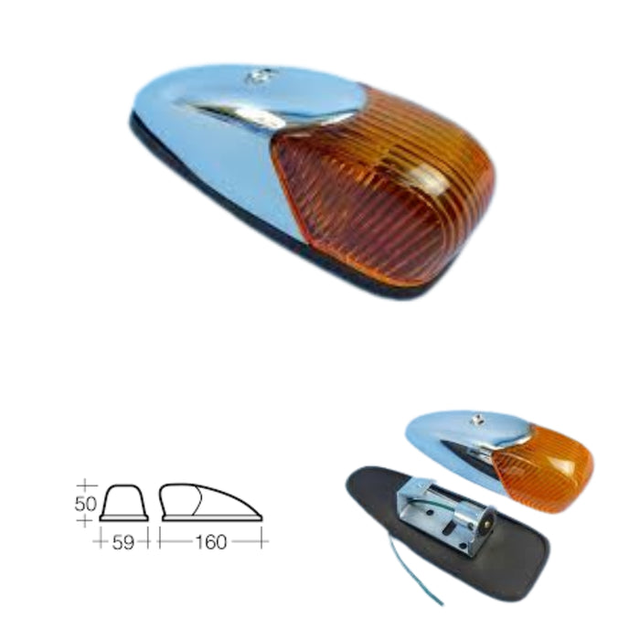 NARVA ROOF LAMP BULLET AMBER
