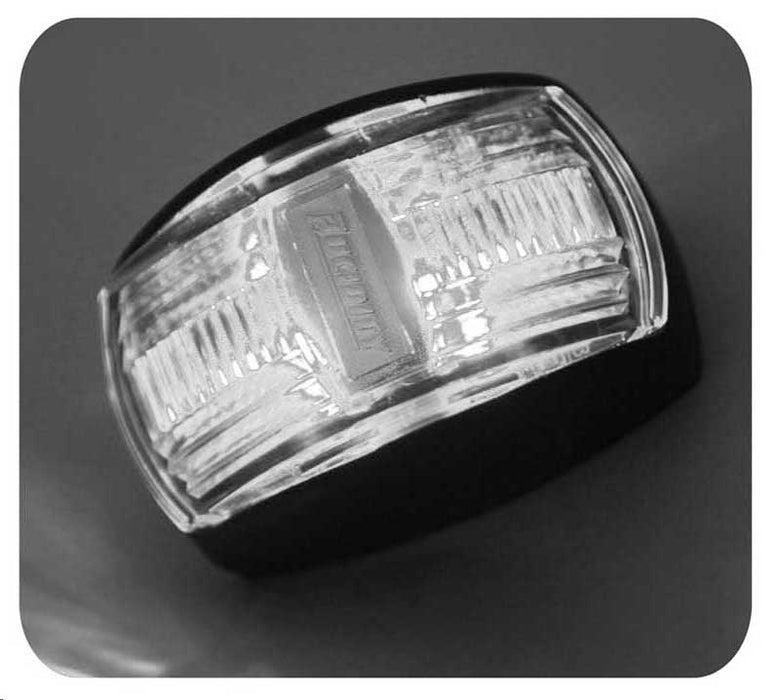 LUCIDITY LED FRONT MARKER WHITE 2PIN