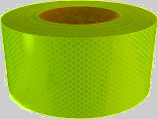 REFLECTIVE PRISMATIC TAPE LIME PER M