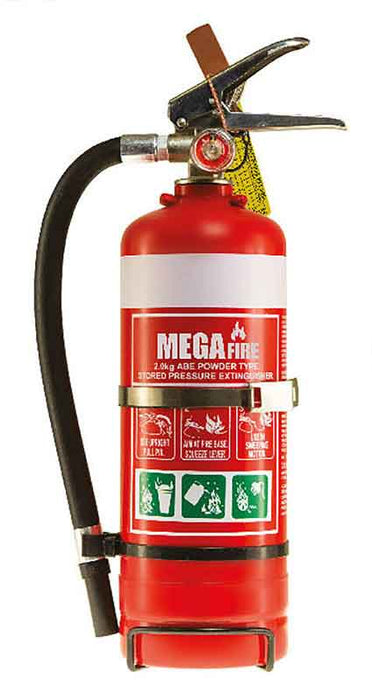 FIRE EXTINGUISHER DRY CHEMICAL 2.0KG ABE