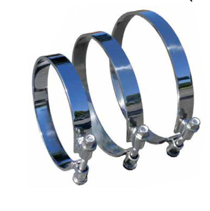 FULL CIRCLE CLAMP STAINLESS STEEL 6IN