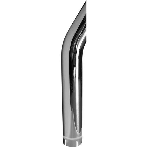 CURVED CHROME EXHAUST STACK