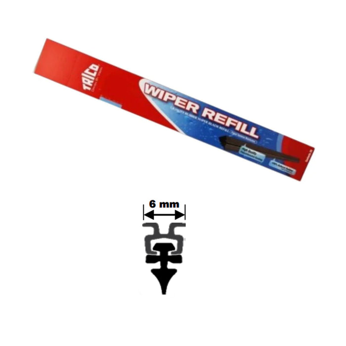 TRICO WIPER BLADE PLASTIC 6MM X 710MM
