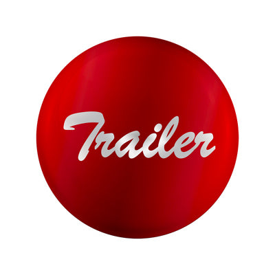 TRAILER AIR VALVE KNOB STICKER RED