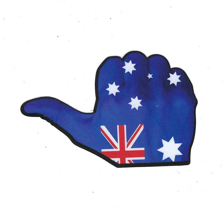 THUMBS UP DECAL L/H AUSSIE FLAG