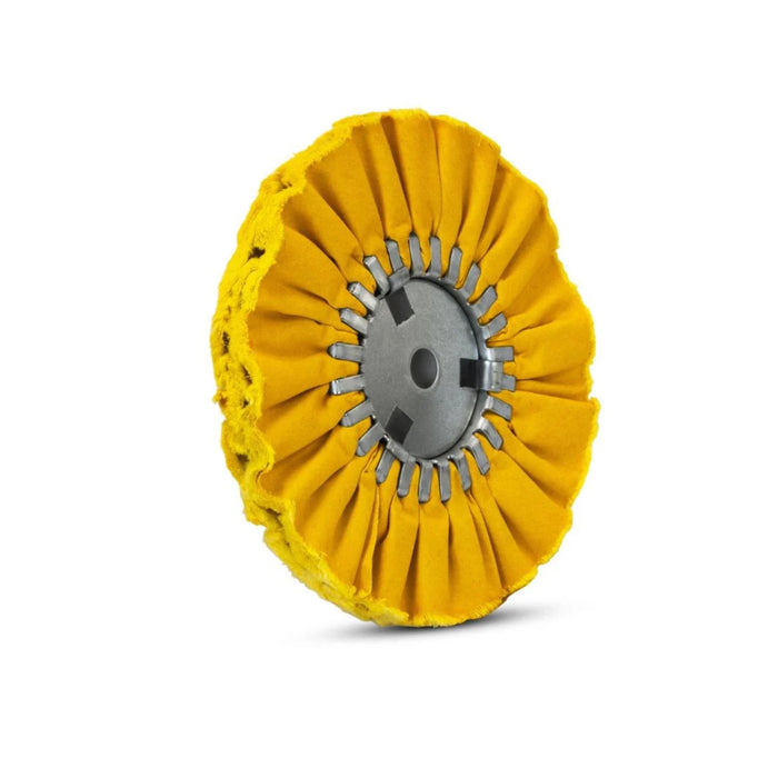 AIRWAY BUFFING WHEEL 12PLY YELLOW
