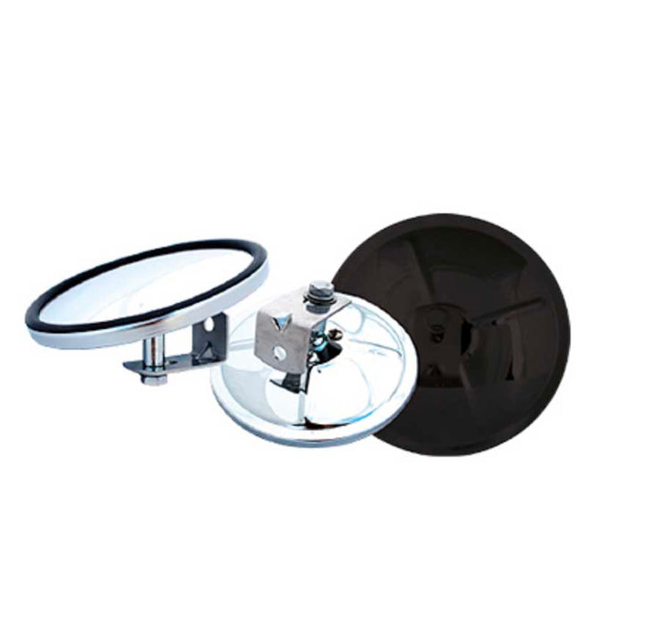 SPOTTER MIRROR BLACK 7IN (177MM)