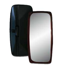 VERSUS MIRROR HEAD BLACK FLAT GLASS